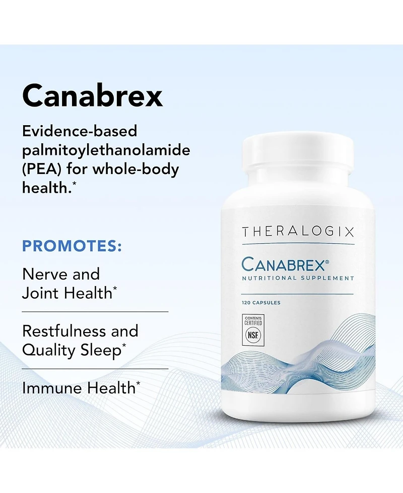 Theralogix Canabrex Palmitoylethanolamide (Pea) Supplement