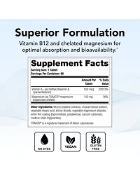 Theralogix Remplir Vitamin B12 and Magnesium Supplement