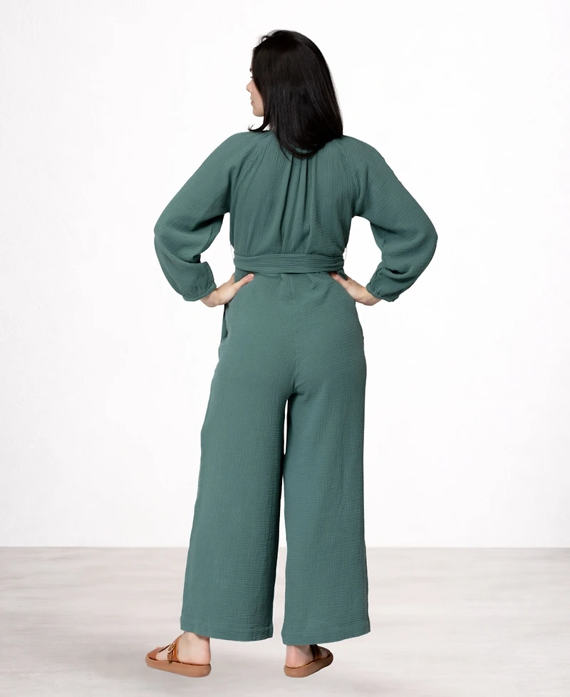 Nom Maternity Alma Nursing Jumpsuit