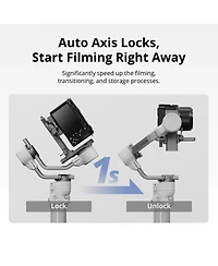 Dji Rs 4 Mini Combo Gimbal Stabilizer + Compact Condenser Shotgun Microphone