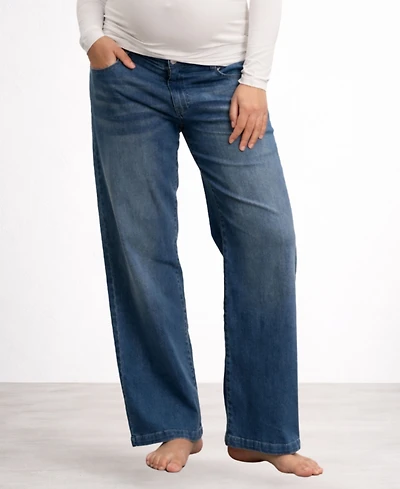 Nom Maternity Slouch Under the Belly Denim
