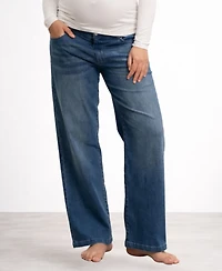 Nom Maternity Slouch Under the Belly Denim