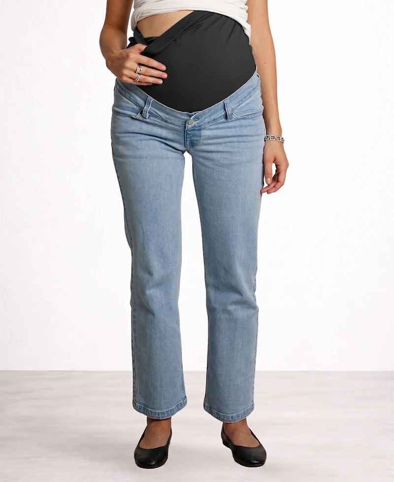 Nom Maternity Hailey Straight Leg Jeans
