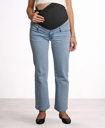 Nom Maternity Hailey Straight Leg Jeans