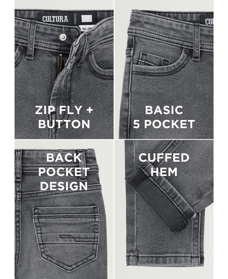 Cultura Little Boys 4 - 7 Stretch Jeans