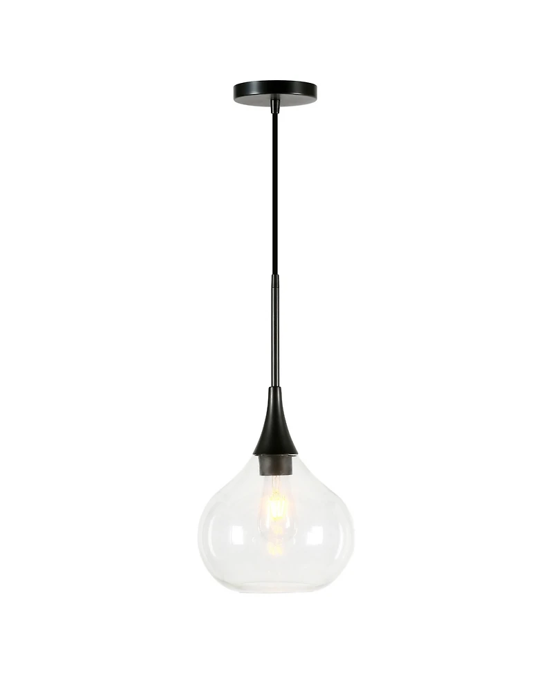 Hudson & Canal Ida 9" Wide Metal Pendant
