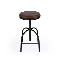 Butler Specialty Clyde Leather 25" Adjustable Bar Stool