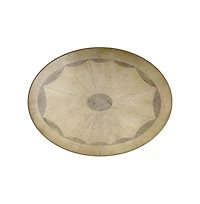 Butler Specialty Jeanette Oval Wood Side Table