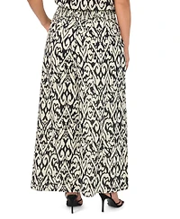 Vince Camuto Plus Mid-Rise Cropped Wide-Leg Pants