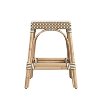 Butler Specialty Robias Rectangular Rattan 24.5" Counter Stool