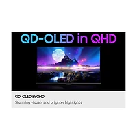 Samsung 27" Odyssey G50SF Oled Qhd Gaming Monitor 180Hz HDR10 G-Sync