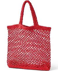 Lands' End Openweave Straw Bag