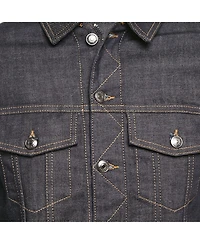 Pre-Owned Zadig & Voltaire Women's Pre-Owned Zadig and Voltaire Blue Denim Button Front Base Brut Jacket