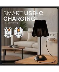 Bell + Howell Rechargeable Rope Design Portable Led Light with 3 Dimmable Modes Table Lamp