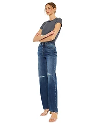 KanCan Women's Montana Ultra High Rise Flare Jeans