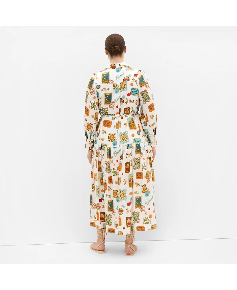 City Chic Women's Amore Print Maxi Dress
