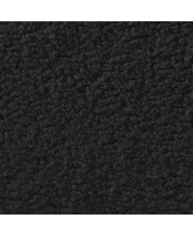 Streamdale Furniture Modern Teddy Fabric Sofa with Pillow for Living Room and Bedroom