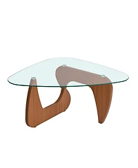 Streamdale Furniture Mid-Century Modern Wood Coffee Table for Living Room