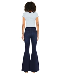 KanCan Women's Jainey High Rise Flare Jeans