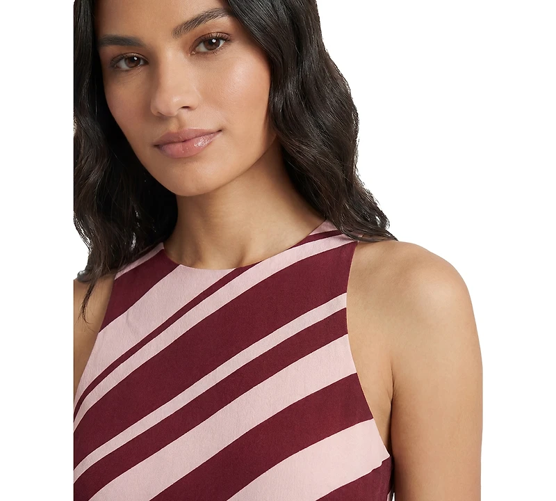 Donna Morgan Women's Printed Sleeveless Midi Dress