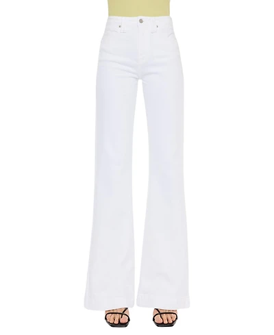 KanCan Women's Sumayyah High Rise Flare Jeans
