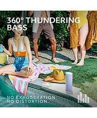 Ultimate Ears Megaboom 4: Portable Waterproof Bluetooth Speaker, 360degree(s) Sound, Thundering Bass, 20-Hour Battery, 147ft Range, Active Black