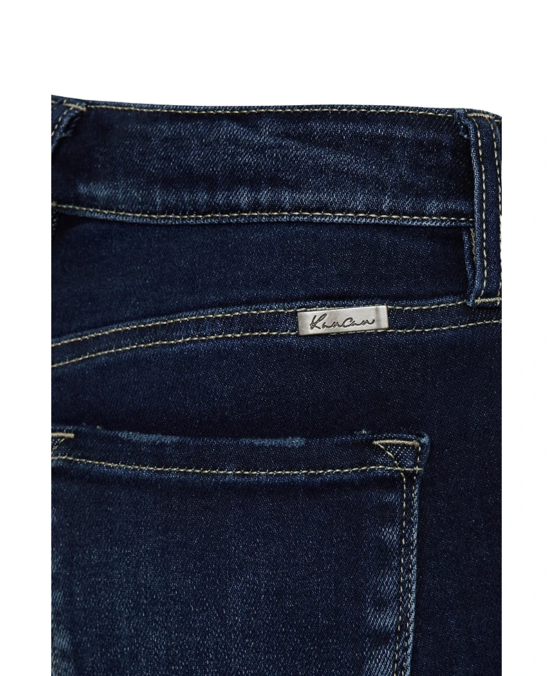 KanCan Women's Lurice Mid Rise Flare Jeans