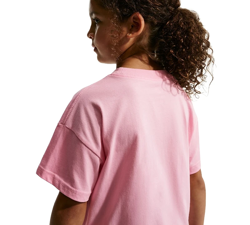 Nike Girls' 7-16 Sportswear Boxy Short-Sleeve T-Shirt