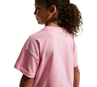 Nike Girls' 7-16 Sportswear Boxy Short-Sleeve T-Shirt