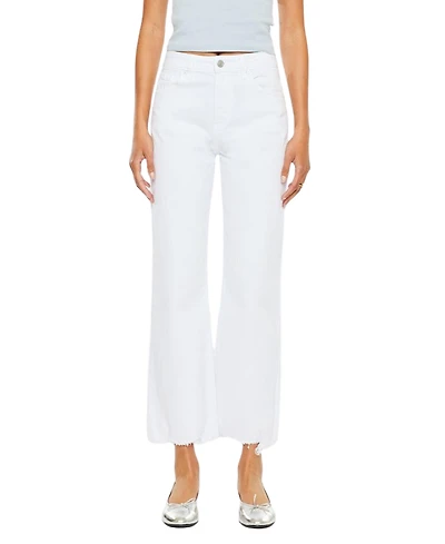 KanCan Women's High Rise Slim Wide Jeans