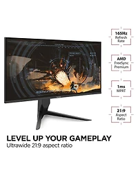 ViewSonic VX3418-2K 34" 21:9 Uwqhd 165Hz Mva Led Gaming Monitor