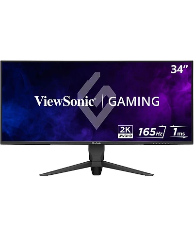ViewSonic VX3418-2K 34" 21:9 Uwqhd 165Hz Mva Led Gaming Monitor