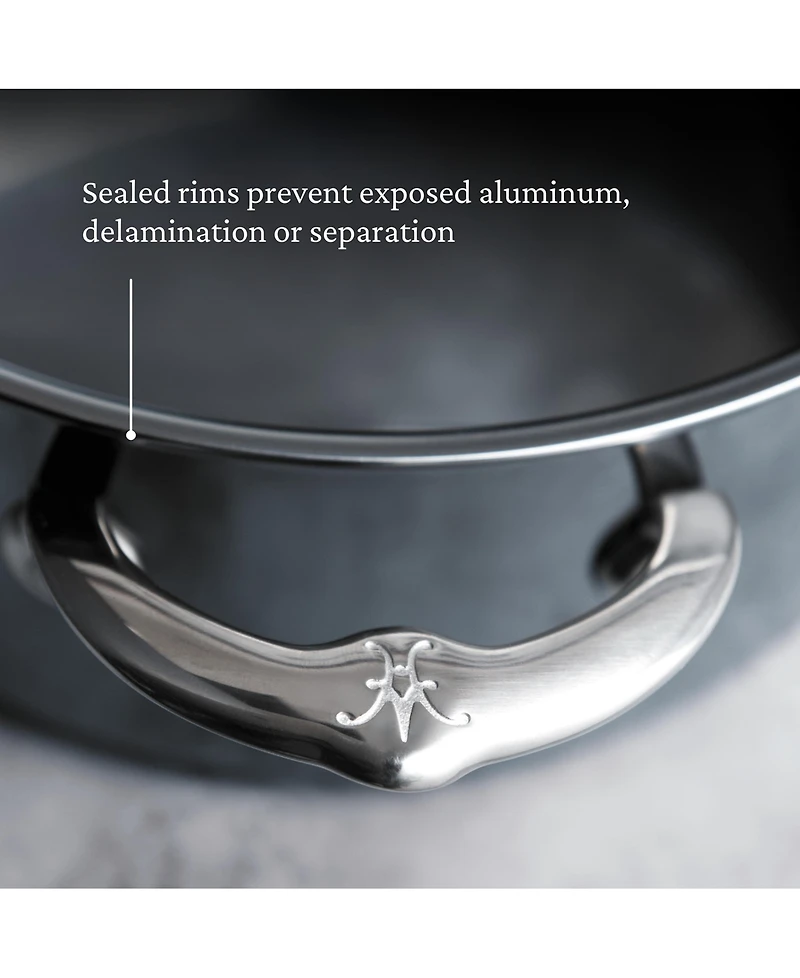 Hestan NanoBond Titanium Stainless Steel 10-Piece Cookware Set
