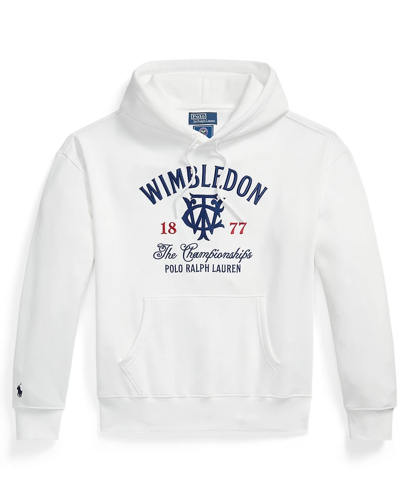 Polo Ralph Lauren Men's Wimbledon Relaxed-Fit Graphic Hoodie Sweatshirt