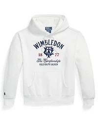 Polo Ralph Lauren Men's Wimbledon Relaxed-Fit Graphic Hoodie Sweatshirt