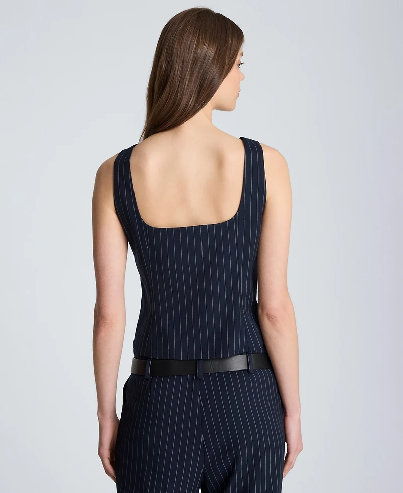 Kenneth Cole Women's Sleeveless Empire Waist Top