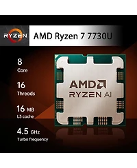 Lenovo V-Series V15 15.6 inches Traditional Laptop Amd Ryzen 7 16GB Ram Amd Radeon Graphics 512GB Ssd Storage Windows 11 Pro 60Hz