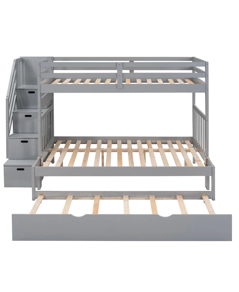Streamdale Furniture Bunk Bed with Trundle
