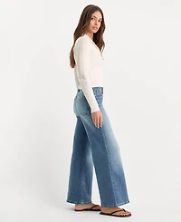 Good American Women's Cotton-Blend Soft Tech Jeans