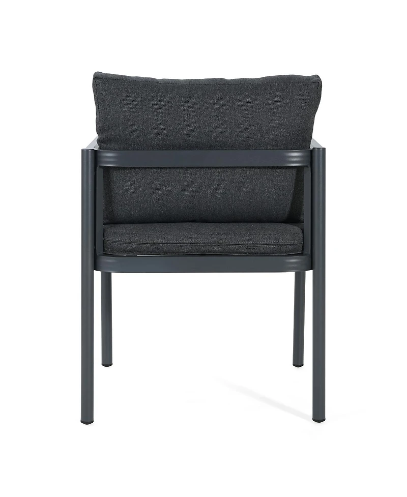 Streamdale Furniture Outdoor Aluminum Patio Dining Chairs, Set of 2