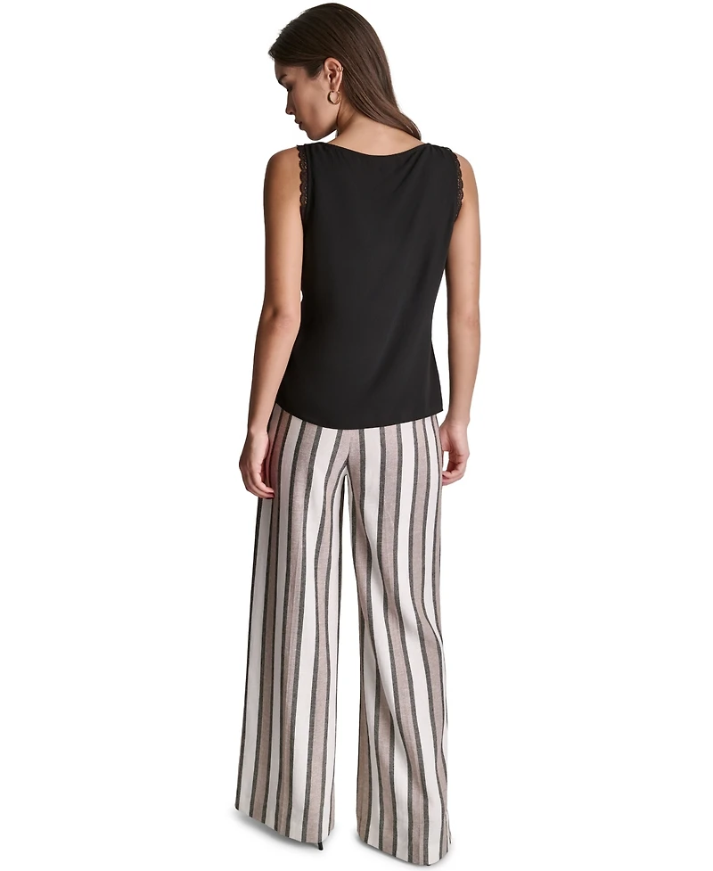 Bcbg Women's Sleeveless V-Neck Top