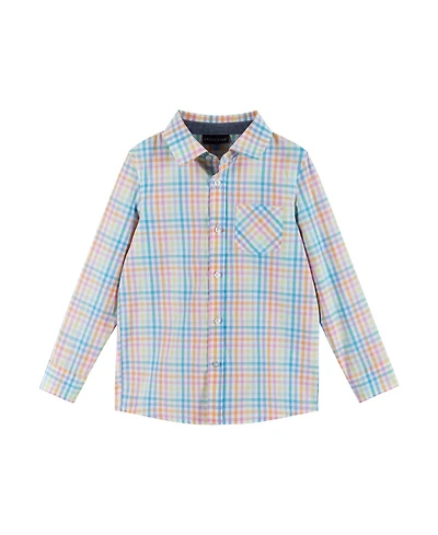 Andy & Evan Toddler Boys and Plaid Buttondown