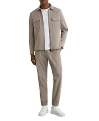 Reiss Men's Ascend Technical Cuffed Drawstring Pants
