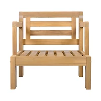 Streamdale Furniture Outdoor Acacia Patio Chair (Set of 2)