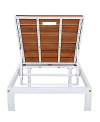 Streamdale Furniture Adjustable Outdoor Chaise Lounge Chair for Patio, Poolside or Beach