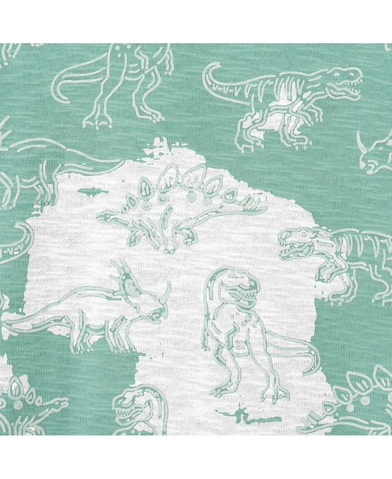 Andy and Evan Little Boys 5-6 Allover Dino Graphic Tee