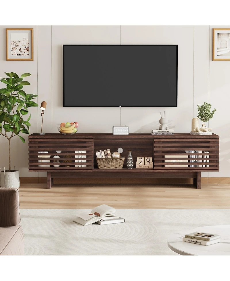 gaomon Farmhouse Tv Stand