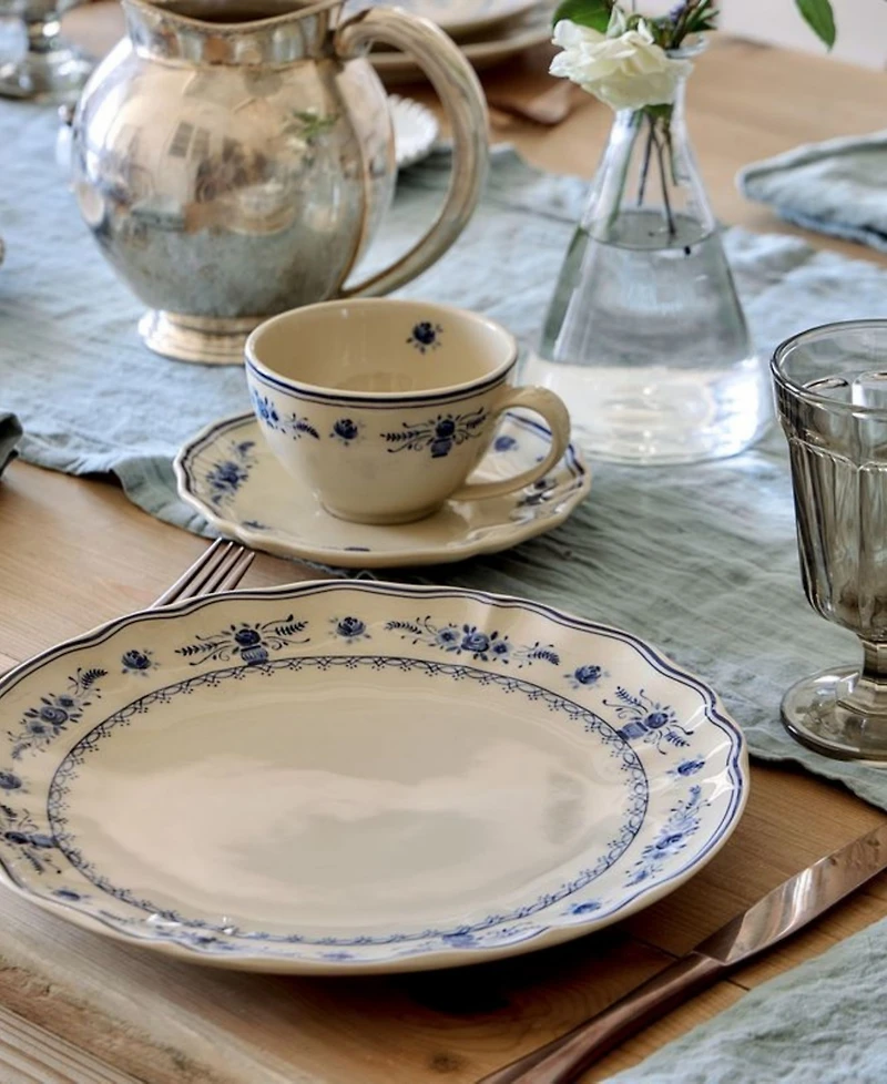 Costa Nova Vila Floral Pattern Dinner Plates, Set of 6