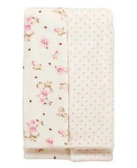 Little Me Baby Bunny Lovey and Blanket, 2-Piece Set