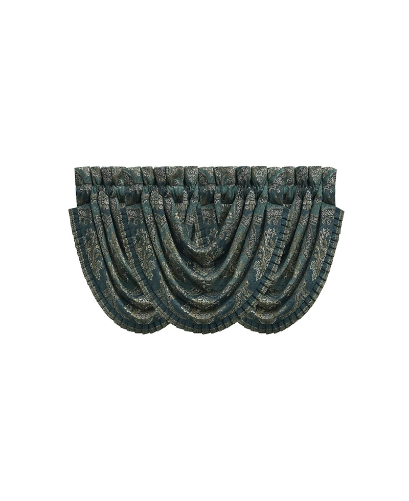 J Queen New York Nancy Window Waterfall Valance, 33" x 49"